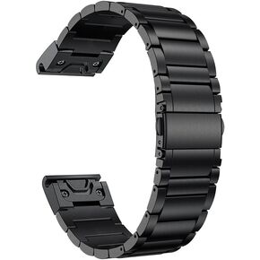 LDFAS Fenix 9 pro/8/7S/6S/5S Band 43mm, 20mm Titanium Metal Quick Fit Watch Strap Compatible for Garmin Fenix 7S/6S Pro/5S/5S Plus/D2 Delta S/Instinct 2S Bands in Kuwait