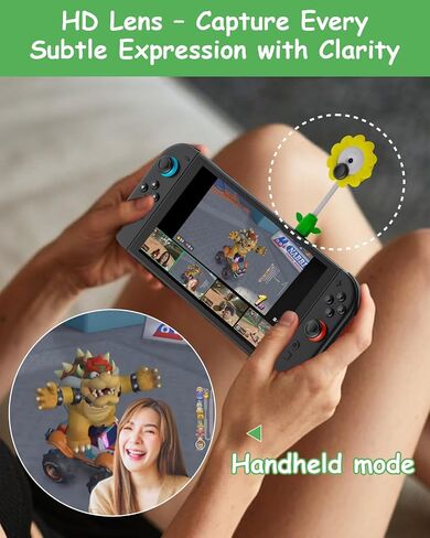 Interactive Camera for Nintenndo Switch 2 with Privacy Slide Cover in Saudi Arabia