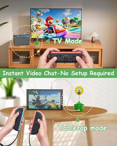Interactive Camera for Nintenndo Switch 2 with Privacy Slide Cover in Saudi Arabia