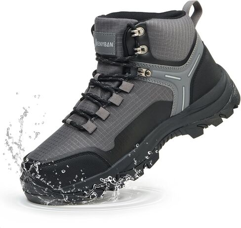 Waterproof Hiking Boots for Men Non-Slip Lightweight in Kuwait