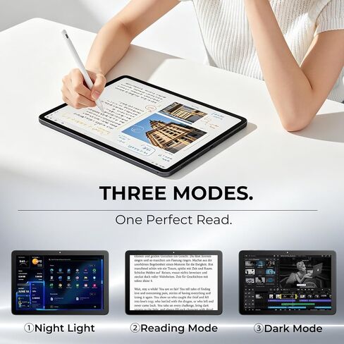 12 Inch Android 16 Tablet with Keyboard, for Adults, Business, Gray in Saudi Arabia