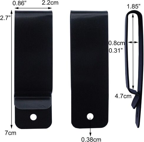 10 pcs Kydex Guun Holster and Sheath Belt Loops Clips in Kuwait