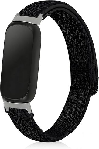 Elastic Nylon straps Compatible with Fitbit Inspire 3 Bands, Soft Comfortable Adjustable Sports Replacement Wristband for Women and Men in Kuwait