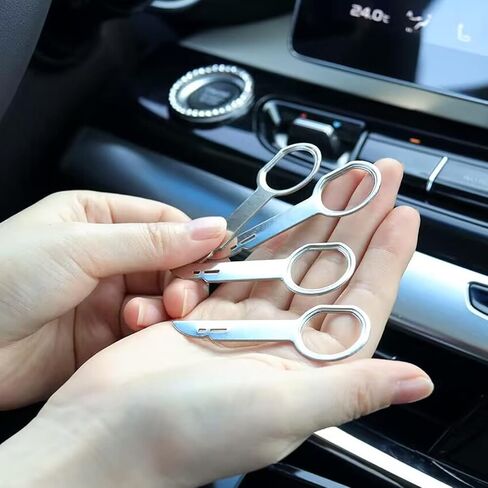 Radio Removal Tool key Set for Ford, Volkswagen, Audi, and Mercedes, Car CD DVD Host Key Disassembly Tool 4PCS in Saudi Arabia