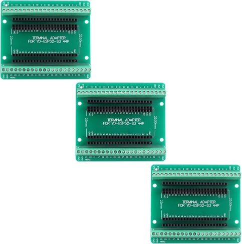 3pcs ESP32-S3-44Pin Expansion Module 44-Pin Breakout Board Green 3.3V I/O Compatible with Arduino in Kuwait
