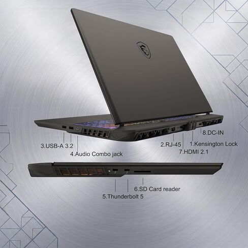 iCarp Customized Laptop Made with MSI Vector 16 Gaming Laptop 16" WUXGA 144Hz Intel Ultra 7 255HX 20-core 16GB/32GB/64GB DDR5 512GB/1TB/2TB/4TB GeForce RTX 5070 ti (992 AI Tops) Backlit Win11 in Kuwait