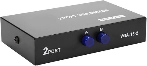 2-in-1 VGA Splitter for Data Sync to Two Monitors without Data Loss in Kuwait