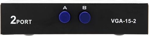2-in-1 VGA Splitter for Data Sync to Two Monitors without Data Loss in Kuwait