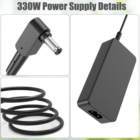330W AC Charger for Acer Predator Helios 18 16 PH18-71 PH16-72 Neo 18 AI PHN18-72 Neo 16 PHN16-73 Helios 700 500 300 Triton 500 300 Nitro 17 16 15 A20-330P1A Laptop Power Adapter in Saudi Arabia