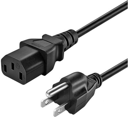 AC in Power Cord Cable Plug Replacement for LG 42" 42LV4200 42LV4200-UA 42LV4400 FLATRON M2762D PM M2762D-PC M2762D-PZ LED LCD HDTV HD TV Panasonic LG Motorola Samsung NEC Television in Kuwait