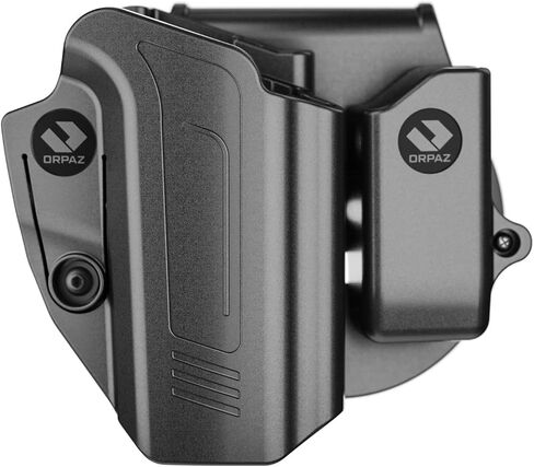 Orpaz C-Series IWI Jericho 941 Holster Steel Frame Compatible with IWI Jericho 941 OWB Holster - Unisex - Will Secure Your Handgun with a Tactical Appearance in Kuwait