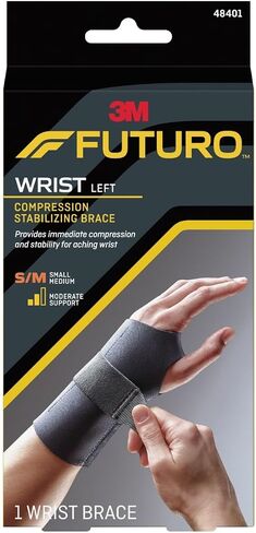 FUTURO Compression Stabilizing Wrist Brace, Breathable, Small/Medium in Saudi Arabia
