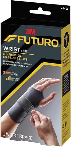 FUTURO Compression Stabilizing Wrist Brace, Breathable, Small/Medium in Saudi Arabia