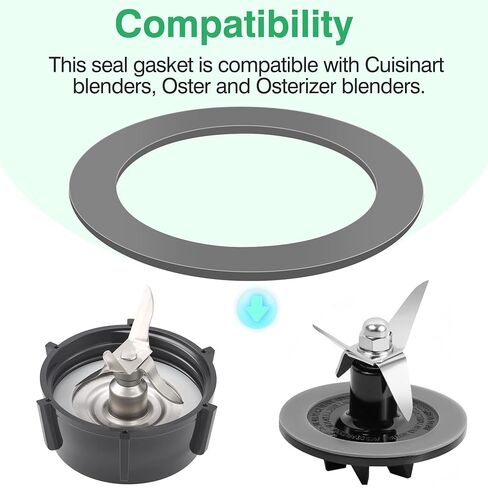 5Pcs Rubber Gaskets Seal O-Rings for Oster and Osterizer Blender Blade in Saudi Arabia