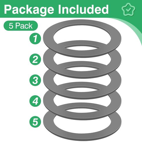 5Pcs Rubber Gaskets Seal O-Rings for Oster and Osterizer Blender Blade in Saudi Arabia