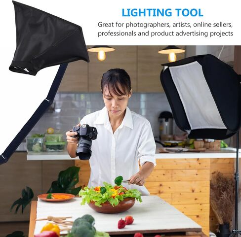 Portable 20x30 Dark Cloth Photography Light Box for Product Advertising in Kuwait