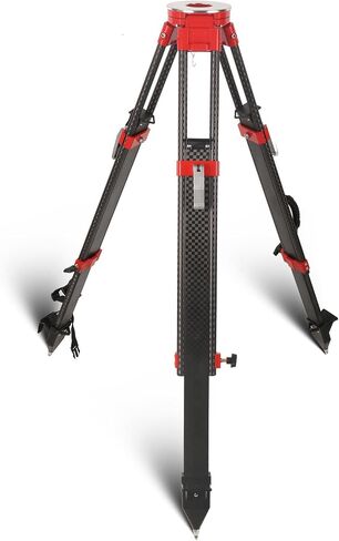 MOETER Carbon Fiber Survey Tripod, 5/8 in 11 Thread, 179 cm Heavy Duty in Saudi Arabia