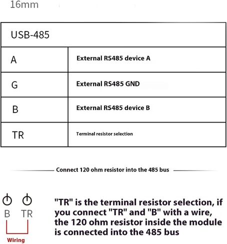 RS485 USB Communication Converter Port Module Industrial-Grade in Saudi Arabia