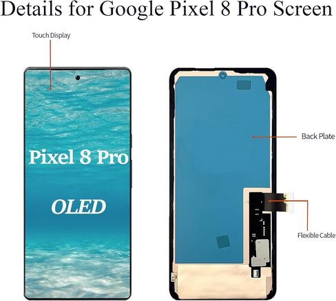 OLED for Google Pixel 8 Pro Screen Replacement 6.7 inch in Saudi Arabia