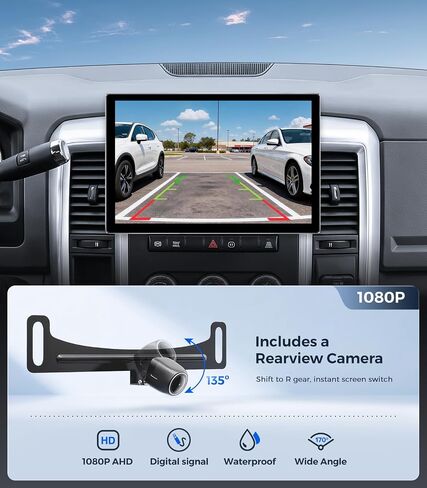 11.5'' Car Radio for Dodge Ram 1500 2500 3500 (2009-2012) in Kuwait