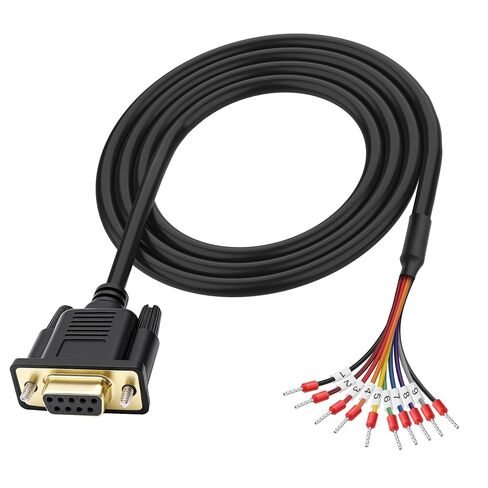 MEIRIYFA DB9 Female RS232 to 9 Pin Serial Extension Cable 26AWG in Kuwait