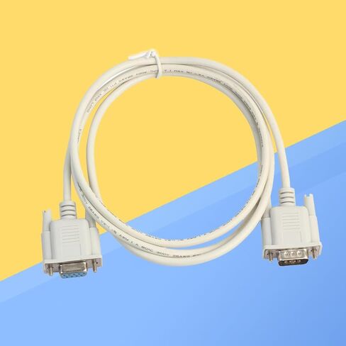 TEHAUX 9-pin Serial Cable 1.5 Meters Male to Female Straight in Kuwait