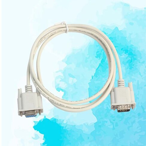 TEHAUX 9-pin Serial Cable 1.5 Meters Male to Female Straight in Kuwait