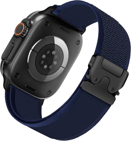 Trail Loop Band for Apple Watch Ultra/3/2 Bands 49mm 46mm 45mm 44mm 42mm 41mm 40mm 38mm Men Women,Braided Elastic Weave Nylon Sport Strap Fabric Wristband for iWatch Series 11 10 9 8 7 6 5 4 3 SE 3/2 in Saudi Arabia