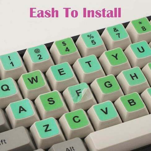 4pcs Keyboard Stickers, Universal English Alphabet Letter Stickers in Saudi Arabia