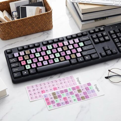 4pcs Keyboard Stickers, Universal English Alphabet Letter Stickers in Saudi Arabia