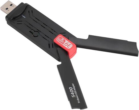 WiFi 6E USB Adapter, High Speed Band Connectivity for 10 11 Desktop Laptop PC in Kuwait