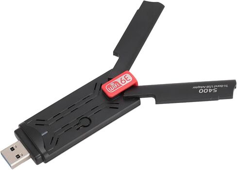 WiFi 6E USB Adapter, High Speed Band Connectivity for 10 11 Desktop Laptop PC in Kuwait