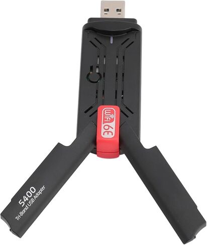 WiFi 6E USB Adapter, High Speed Band Connectivity for 10 11 Desktop Laptop PC in Kuwait