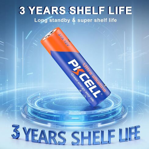 PKCELL A27 27A 12V Alkaline Battery 10 Pack, 12 Volt MN27 LR27A Battery in Kuwait