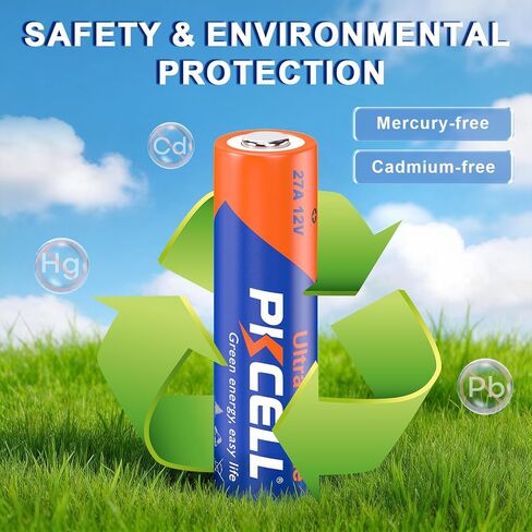 PKCELL A27 27A 12V Alkaline Battery 10 Pack, 12 Volt MN27 LR27A Battery in Kuwait