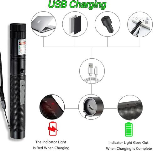 Lazer Pointer, Green Laser Pointer Rechargeable in Saudi Arabia