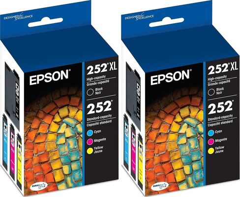 Epson 252XL Genuine High Capacity Black Ink Cartridge T252XL120 in Saudi Arabia