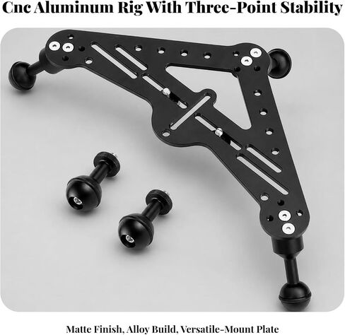 YIJU Sturdy Underwater Camera Rig | Adjustable Resistant, Triangular Rig Mount in Kuwait