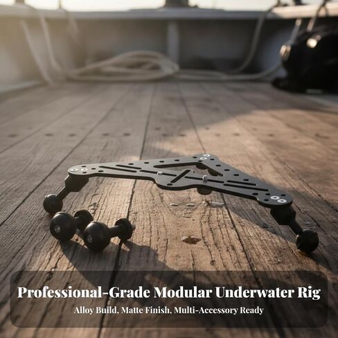 YIJU Sturdy Underwater Camera Rig | Adjustable Resistant, Triangular Rig Mount in Kuwait