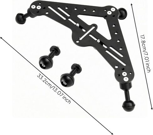 YIJU Sturdy Underwater Camera Rig | Adjustable Resistant, Triangular Rig Mount in Kuwait