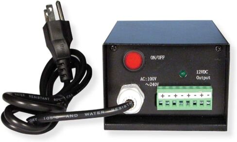 PS120V5-D 4-Port PTC Protected Wall Mount Power Supply, 4-port Power Box, 100-240VAC 2A 50/60Hz Input, DC 12V 5A Max Output, Built-in Positive PTC, Auto Resettable Fuse, UL Listed Certification in Saudi Arabia