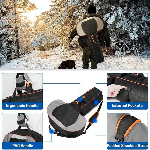 VISEMAN Soft Crossbow Case, Crossbow Carry Bag with Padded Backpack Strap, Crossbow Protective Bag Fits Crossbows Up to 21 x 36 Inches in Kuwait