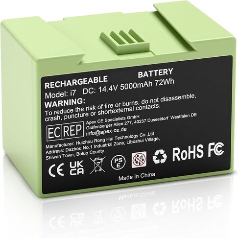 Bonadget New 14.4V 5.0Ah Battery Replacement for iRobot Roomba in Kuwait