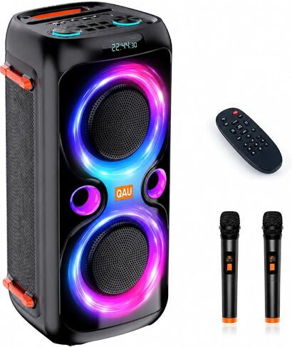 240W Peak Large Bluetooth Speaker, Dual 6.5" Woofers Deep Bass in Saudi Arabia
