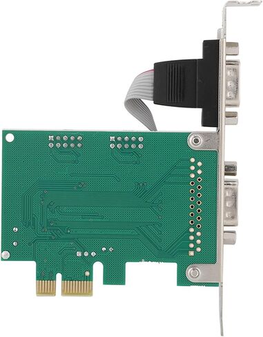 Cocoarm PCIe Serial Port Card, Dual Rs-232 Ports, 115200bps in Kuwait
