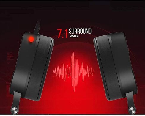 Gaming Headset with Mic Mobile Phone and Notebook Controllable Volume with Soft Earmuffs Gaming Headphones in Saudi Arabia