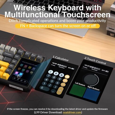 Aula Wireless Keyboard and Mouse Combo, Aula L99 Wireless Keyboard SC620 Wireless Mouse in Saudi Arabia