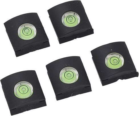 Universal Hot Shoe Cover with Bubble Level Silicone Rubber 5pcs in Saudi Arabia