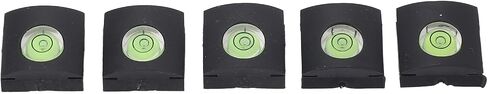 Universal Hot Shoe Cover with Bubble Level Silicone Rubber 5pcs in Saudi Arabia