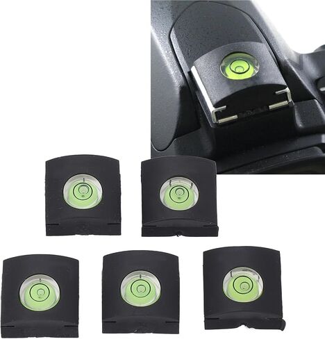 Universal Hot Shoe Cover with Bubble Level Silicone Rubber 5pcs in Saudi Arabia